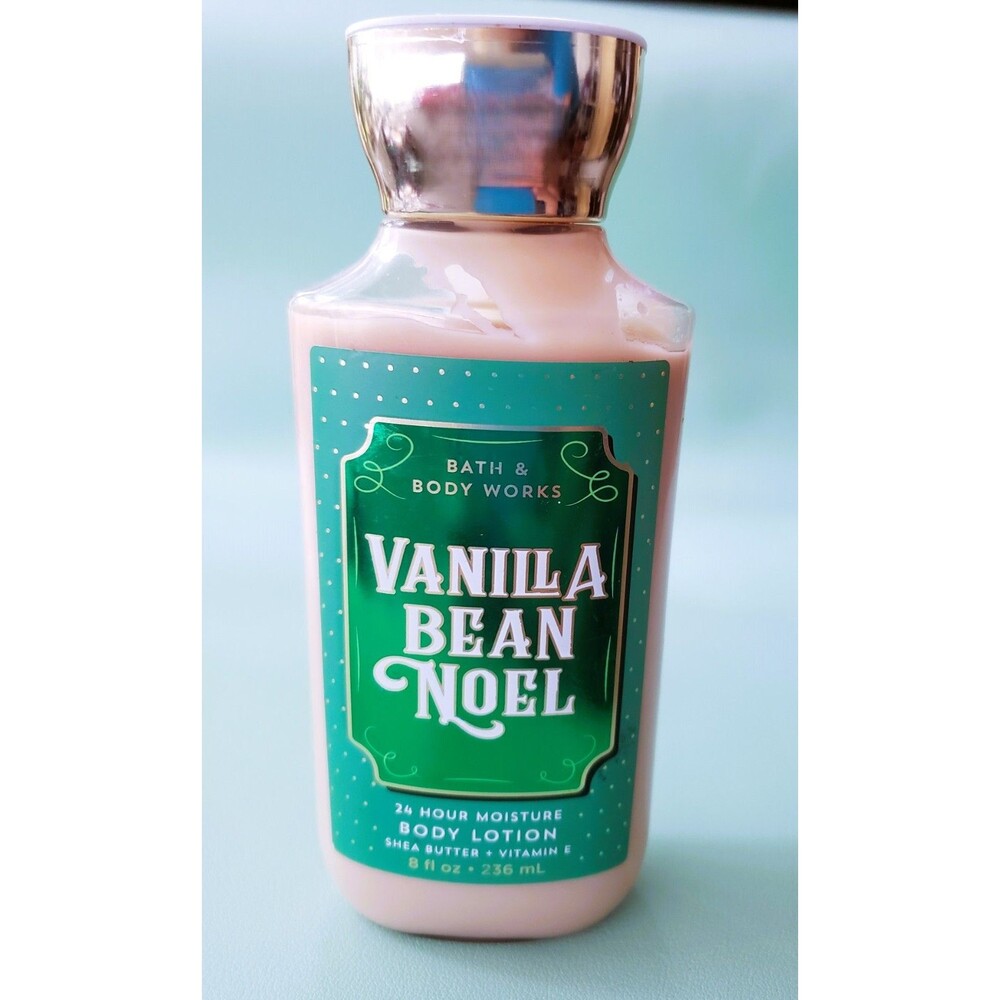 Bath And Body Works Vanilla Bean Noel Body Lotion 8 Fl Oz 236 ml NEW